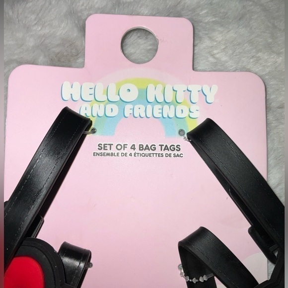 Hello Kitty luggage tags set of 4 - Picture 4 of 5